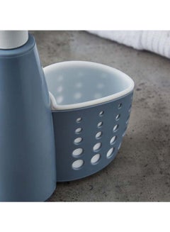 Home Box Agace Soap Dispenser With Holder Grey/White 19x16x7cm  - Image 4