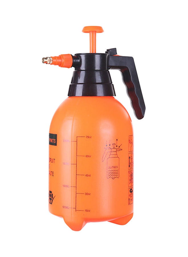 Generic Pressurized Plant Water Mister Sprayer Bottle Orange 31.00x13.00x15.00cm - Image 1