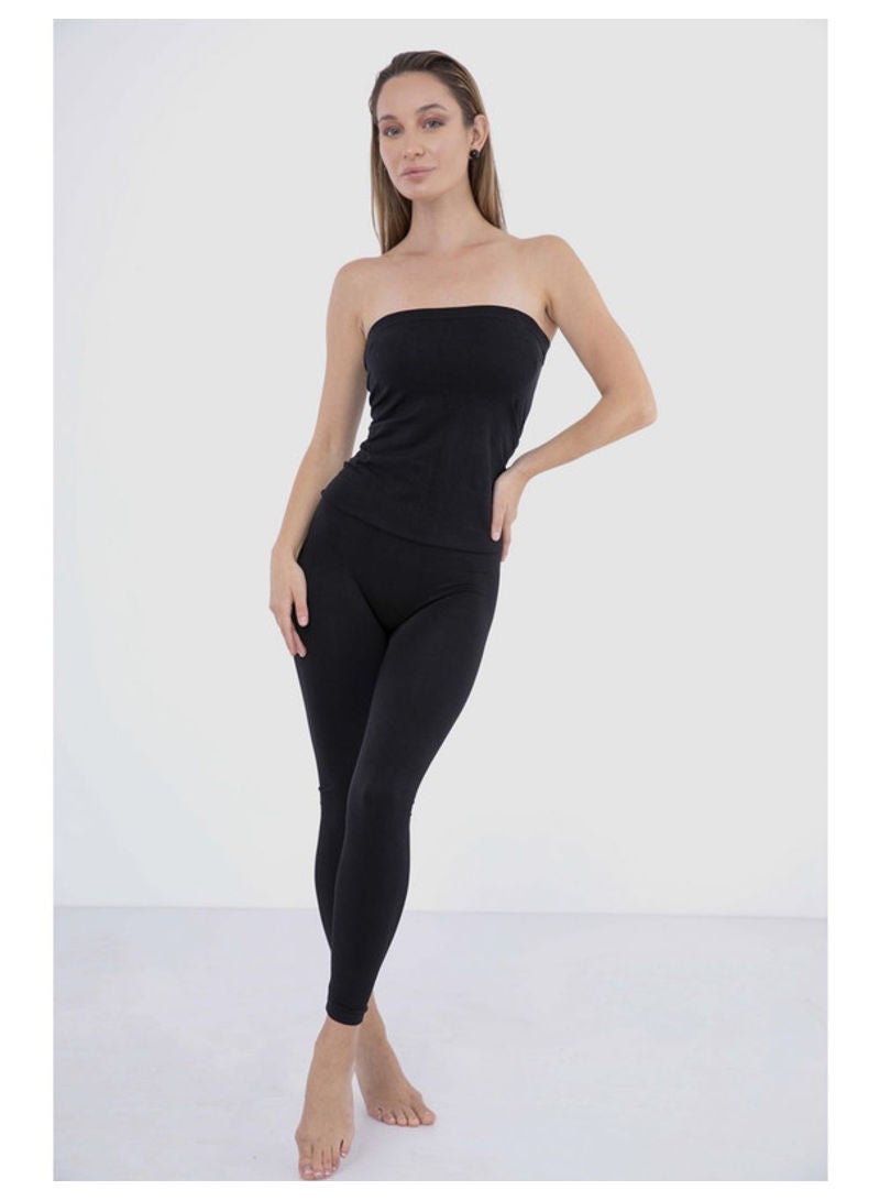 Carina Tube Top Long-N Black  - Image 1