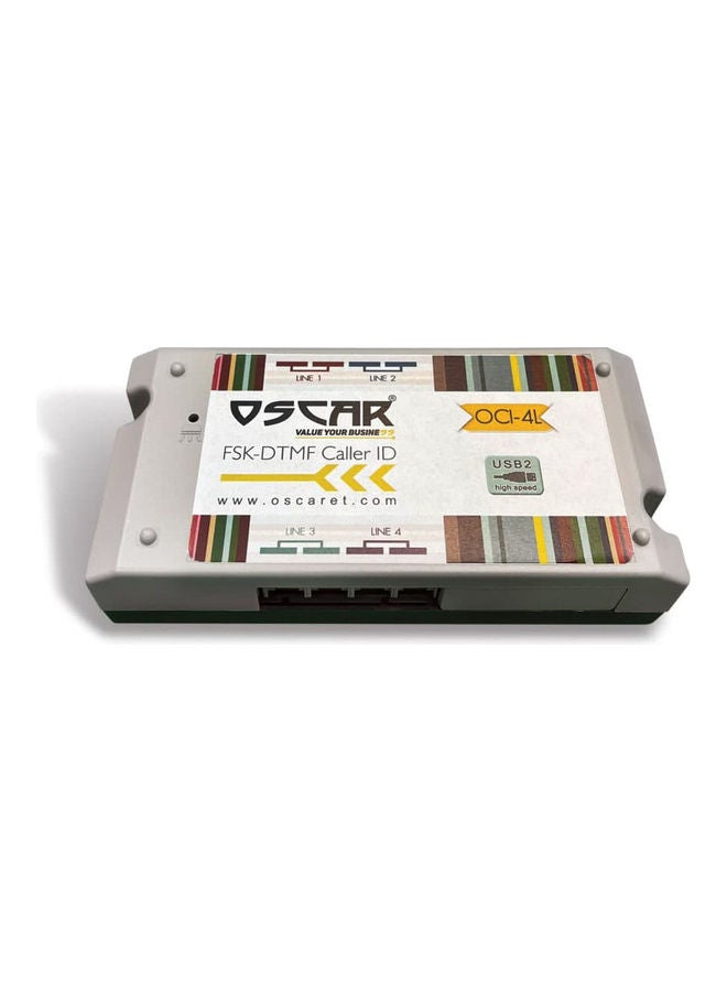 USB Caller ID Silver