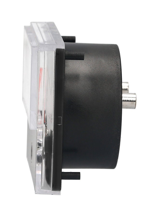 Analog Current Panel Meter Ammeter Black/White - Image 2