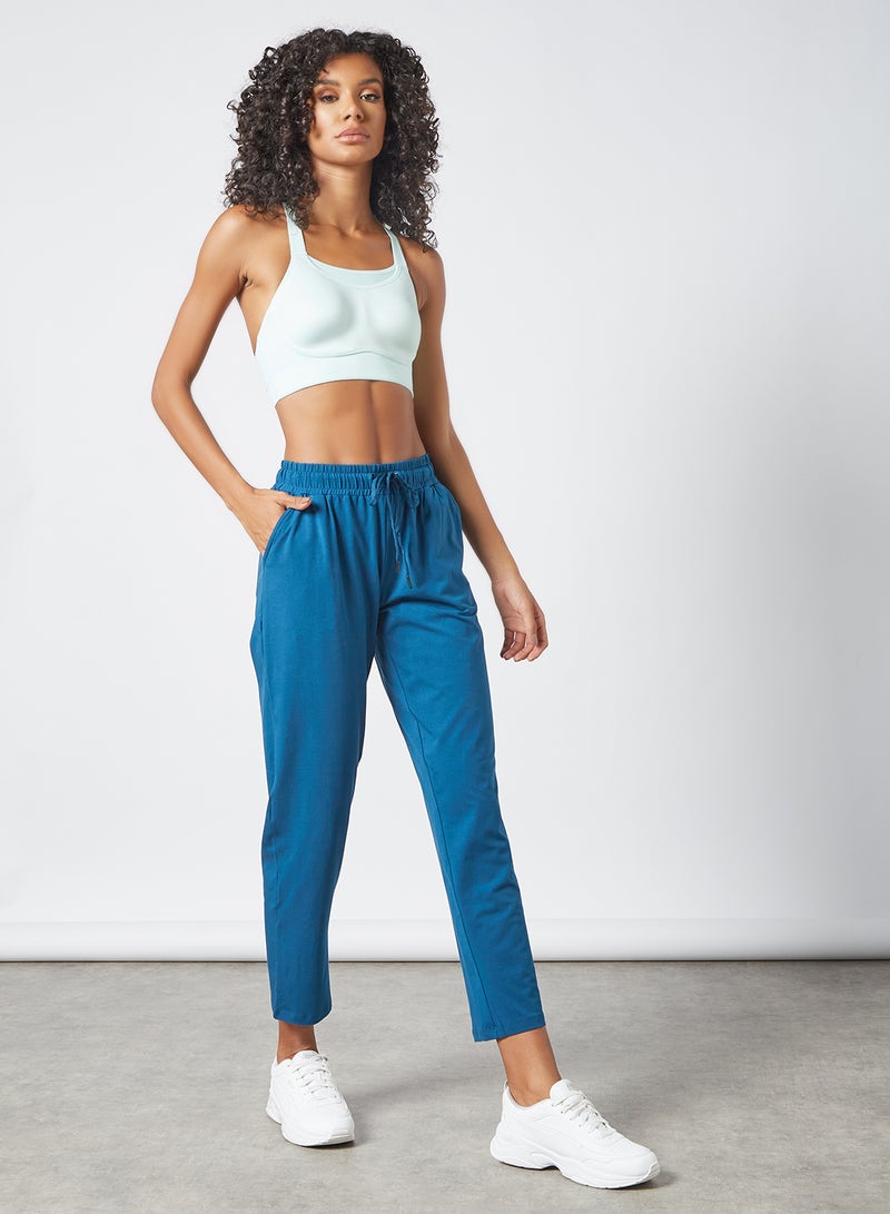 zivame - Activewear Essential Track Pants Blue - Image 1