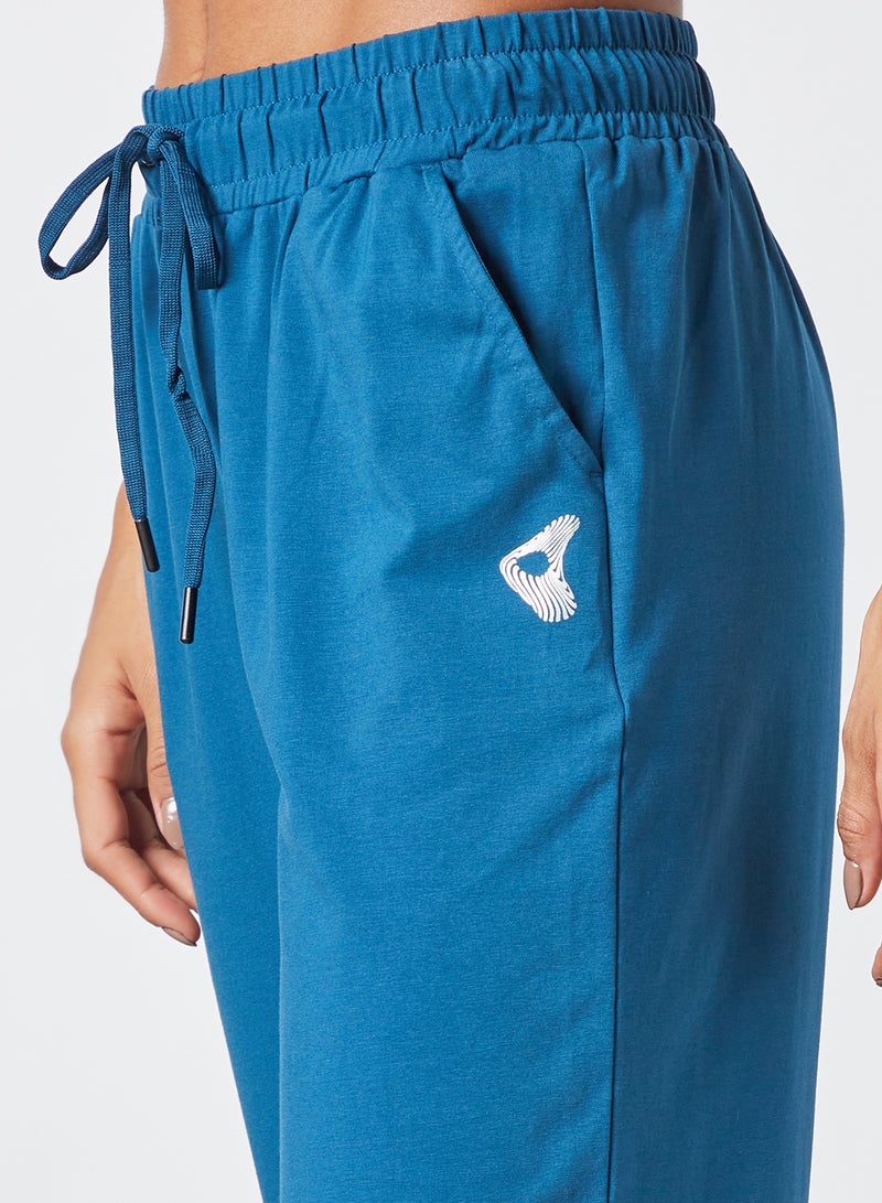 zivame - Activewear Essential Track Pants Blue - Image 1