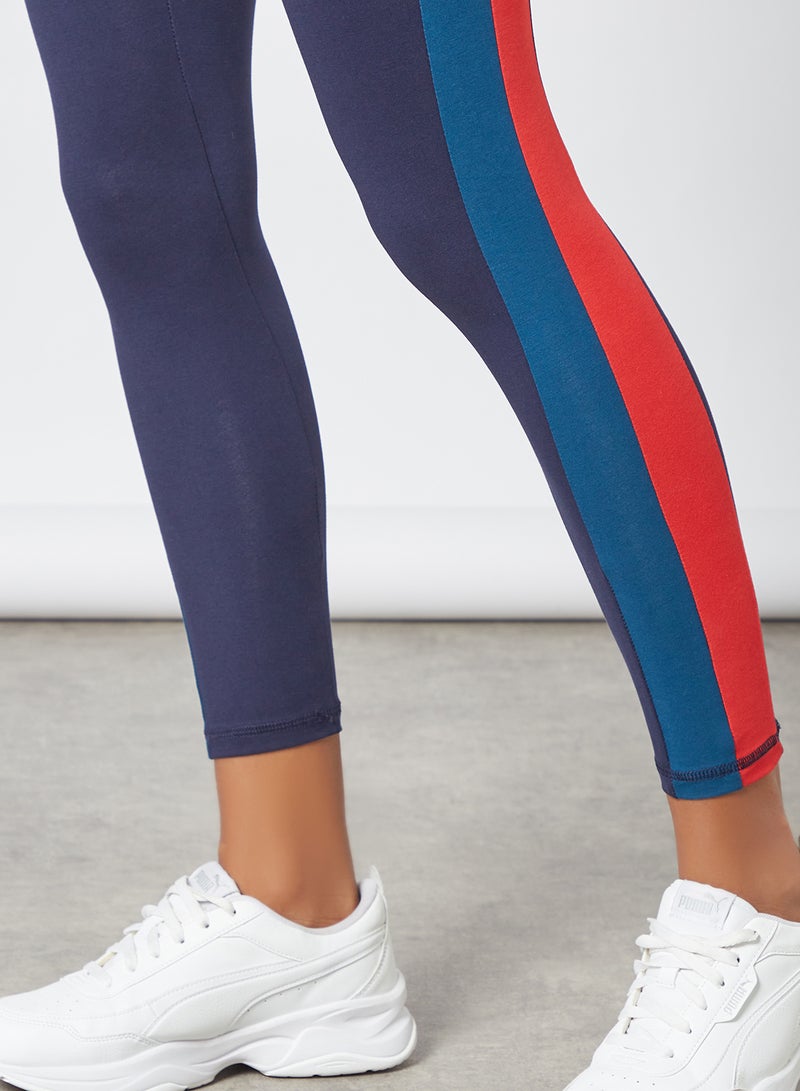 zivame Activewear Colorblock Tights Blue  - Image 3