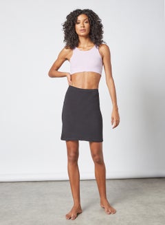zivame Basic Slip Skirt Black  - Image 3