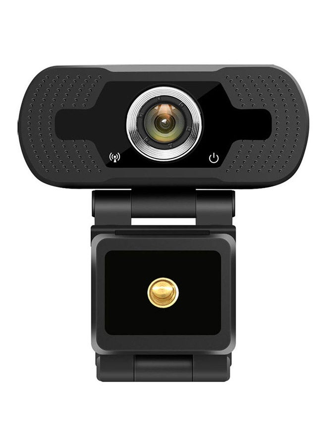 USB Full HD Web Camera with Microphone Black - Image 2