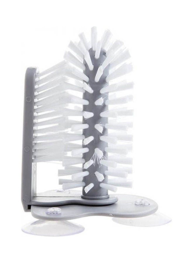 Tea Glass Cleaning Brush Mug Glass Brush Bottle Water Coffee Cup Cleaner Cup Handless Sucker Bottle Clean Brush Kitchen Tool Grey - Image 1