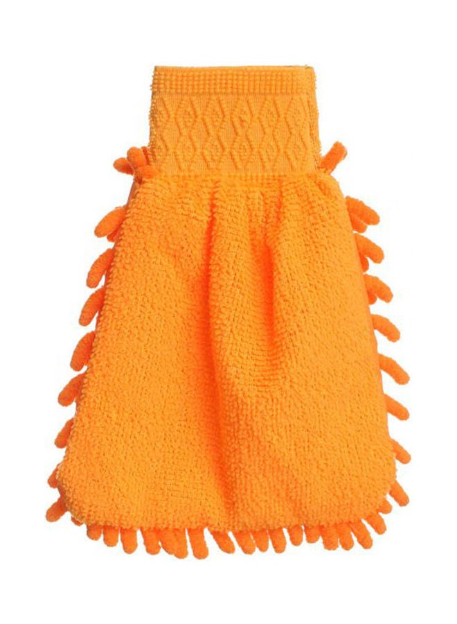 Chenille Glove Orange  - Image 2