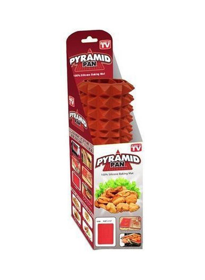 Generic Non Stick Silicone Pyramid Pan Baking Sheet Multicolour  - Image 2