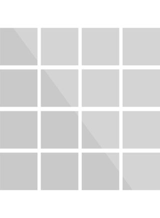 16-Piece Self-Adhesive Flexible Reflective Mirror Sheets Silver - v1627484328/N49551708A_1