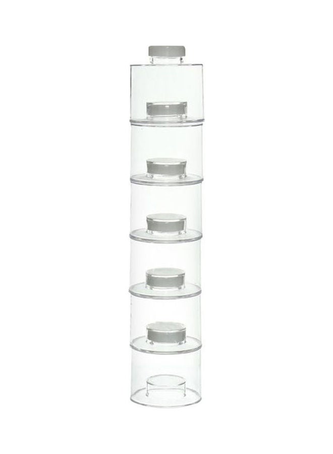 Spice Racks Set 6 Pieces Clear White - v1627485308/N49565633A_1