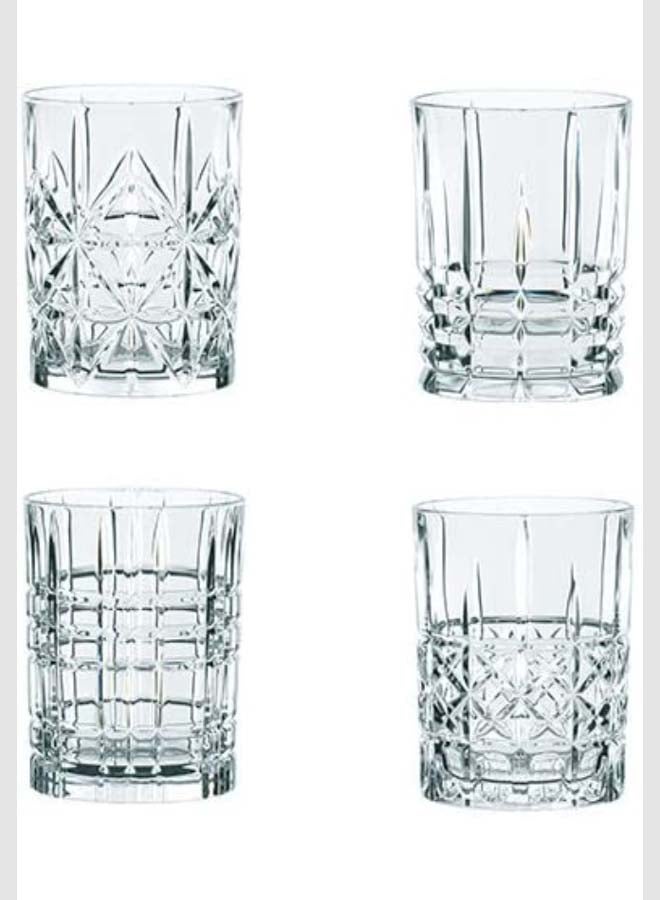 Nachtmann 4-Piece Highland Tumbler Set Clear - Image 1