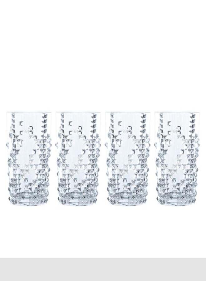 Nachtmann - 4-Piece Punk Tumbler Set Clear - Image 1