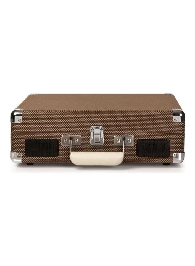 Crosley Portable Cruiser 3-Speed Turn Table CR8005D-TW4 Brown  - Image 2