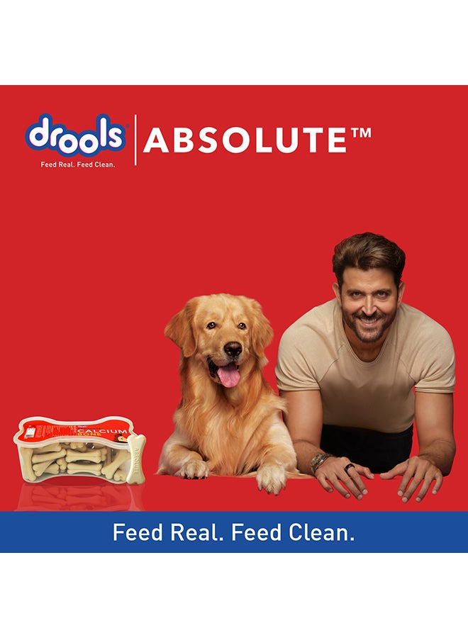 Drools Absolute Calcium Bone Jar Dog Supplement Treat 20 Pieces 300grams - Image 5