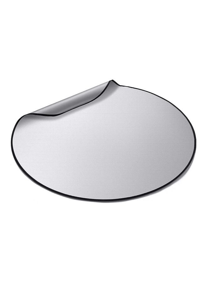 XiuWoo Double-Coated Silicone Fiber Glass Fire Retardant BBQ Grill Mat Grey 36inch - Image 1