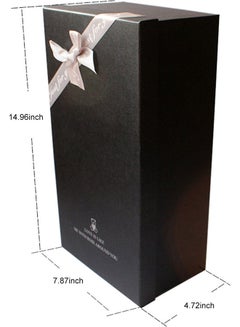 Generic Artificial Rose Flower With Gift Box White/Black/Blue  - Image 3