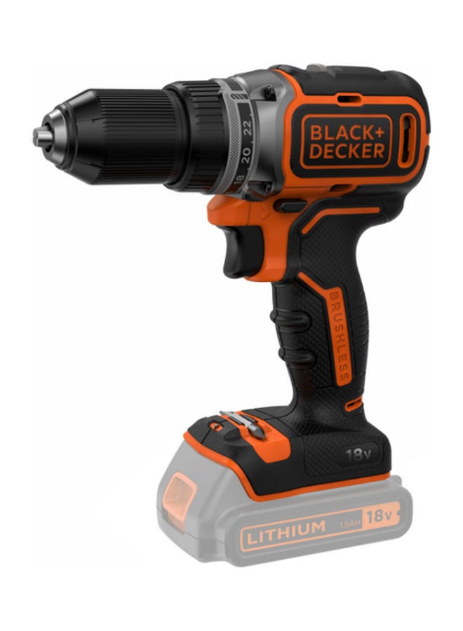 Cordless Brushless Drill Driver 2 Gear 18V Li-Ion (Battery Not Included) BL186N-XJ Orange/Black - v1627490611/N49573206A_1