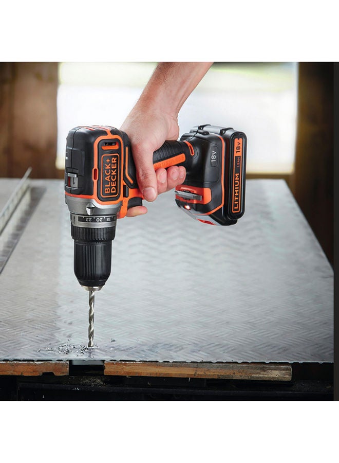 Cordless Brushless Drill Driver 2 Gear 18V Li-Ion (Battery Not Included) BL186N-XJ Orange/Black - v1627490611/N49573206A_6