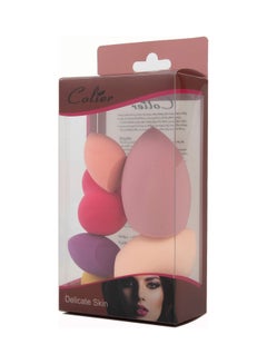 COLIER 6-Piece Various Shape Foundation Sponge Multicolour  - Image 2