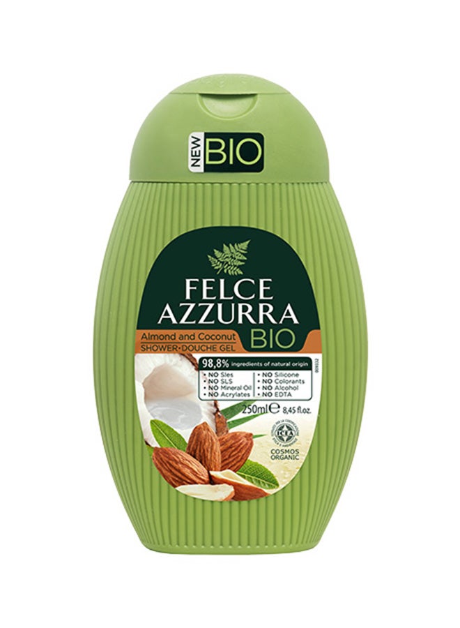 FELCE AZZURRA BIO Coconut And Almond Shower Gel Clear 250ml