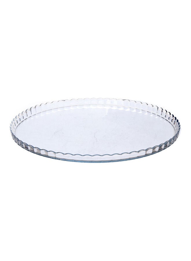 Pasabahce Patisserie Service Plate Clear 32.2cm  - Image 1