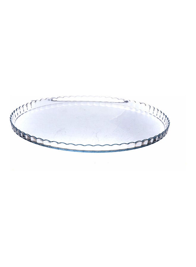 Pasabahce Patisserie Service Plate Clear 32.2cm  - Image 2