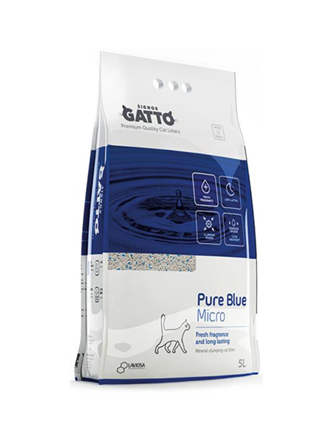 SIGNOR GATTO Pure Blue Micro Litter 5L (÷ 4,35 Kg)kg