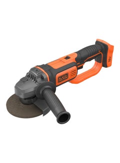 BLACK+DECKER Cordless Angle Grinder Power Tool 18V 125mm BCF720N-XJ Orange/Black 125mm  - Image 1