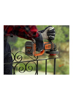 BLACK+DECKER Cordless Angle Grinder Power Tool 18V 125mm BCF720N-XJ Orange/Black 125mm  - Image 2