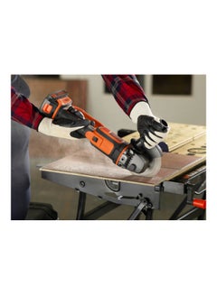 BLACK+DECKER Cordless Angle Grinder Power Tool 18V 125mm BCF720N-XJ Orange/Black 125mm  - Image 4