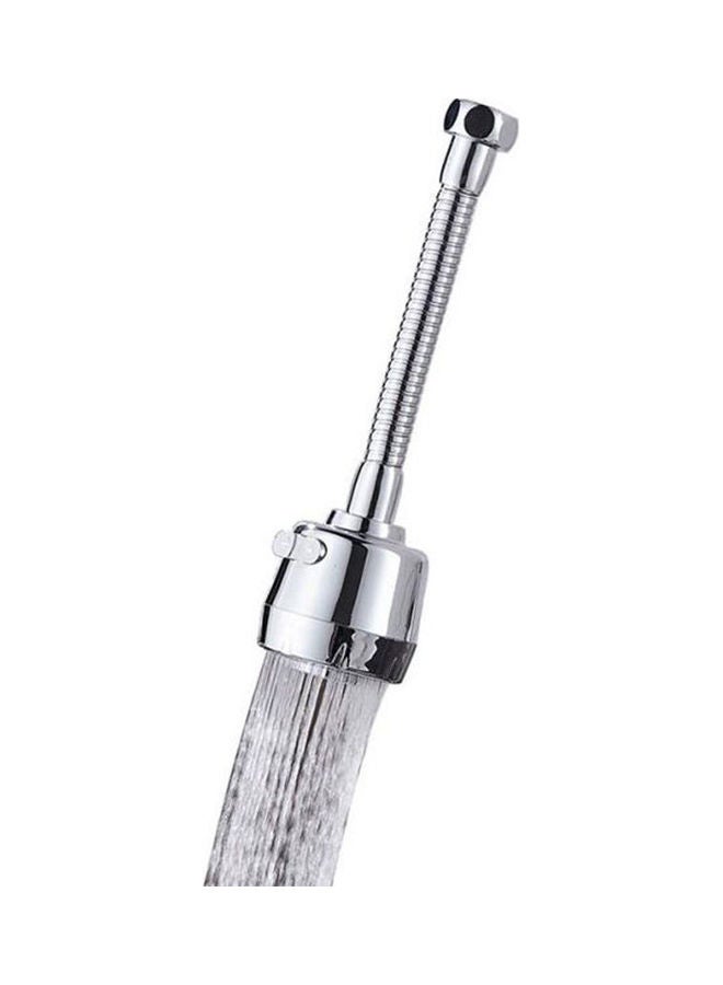 YOMYM - 360 Degree Rotating Faucet Sprayer Double Mode Silver 8inch - Image 1