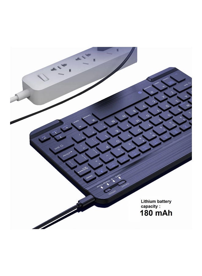 Kaku Wireless Smart Arabic and English Keyboard Black - Image 5