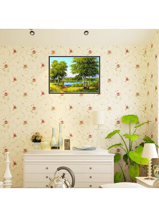 مجموعة رسم ماسية أخضر/ أسود/ وردي  - Image 4