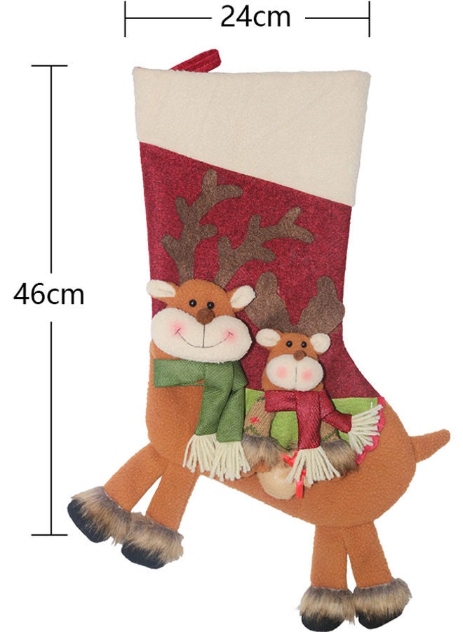 Printed Christmas Socks Multicolour - Image 3