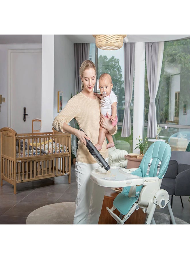مكنسة كهربائية فانتوم لاسلكية محمولة باليد وبمحرك رقمي دون فرشاة 120 ml 24 W DVC320B21-QW تيتانيوم داكن
