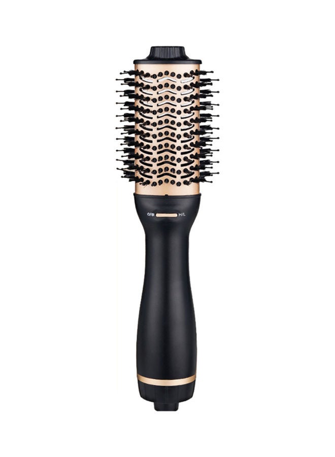 Generic Multifunctional Electric Blowing Comb Black/Gold  - Image 1