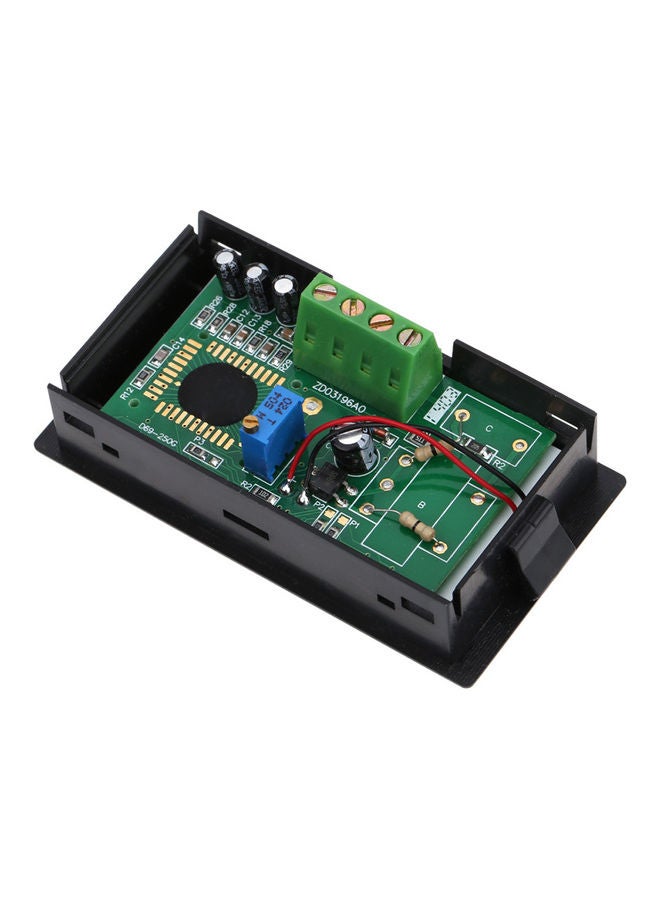 مقياس عرض رقمي بشاشة LCD مع مقاومة حادة بقوة 100 أمبير لون أسود - Image 3