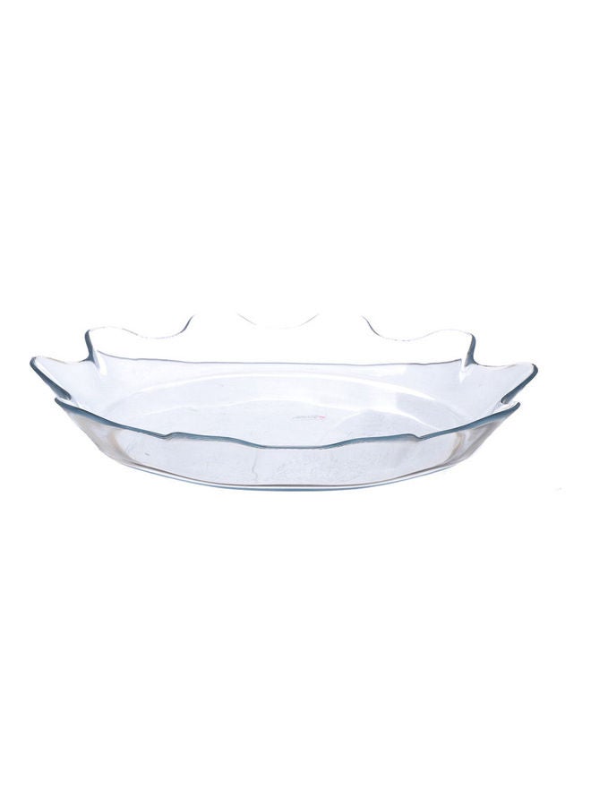 Pasabahce - Patisserie Flower Platter Clear 32cm - Image 1