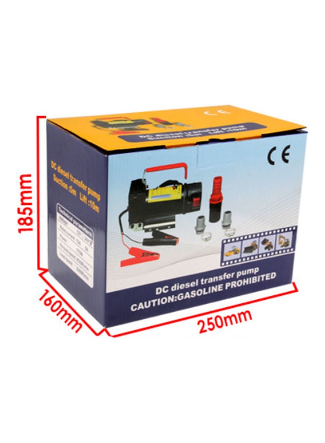 Generic Portable 12V Electric Fuel Transfer Pump Multicolour  - Image 5