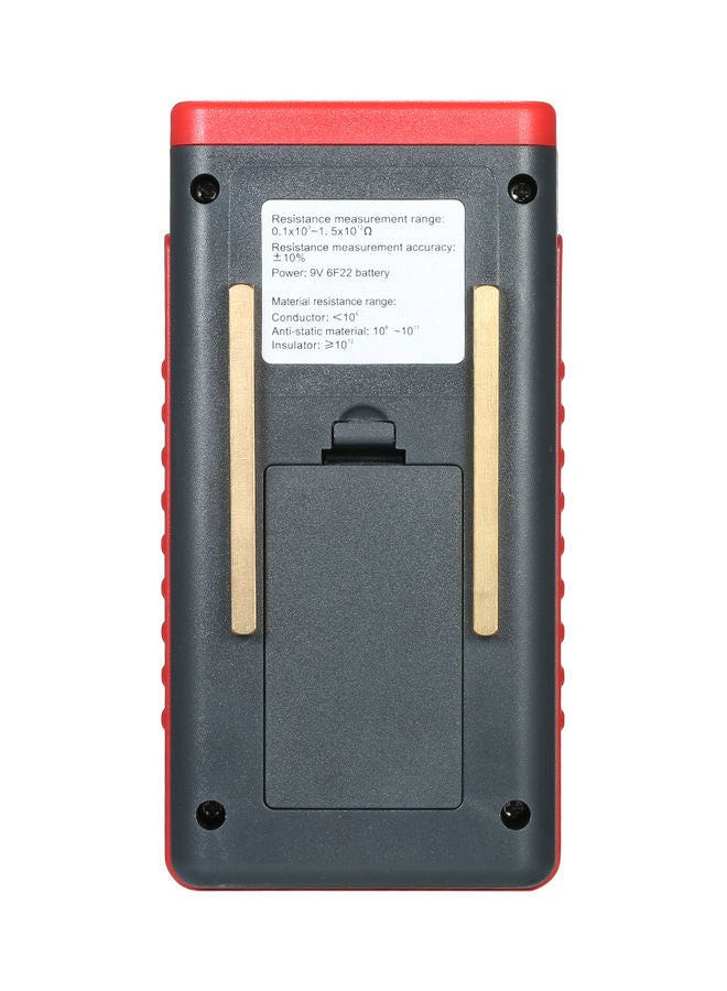 Generic - Surface Resistance Tester with LED Display Grey/Red - Image 1