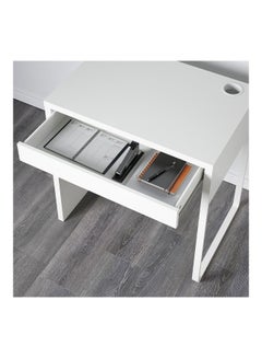 WK Work Desk White 73x50x75cm  - Image 2