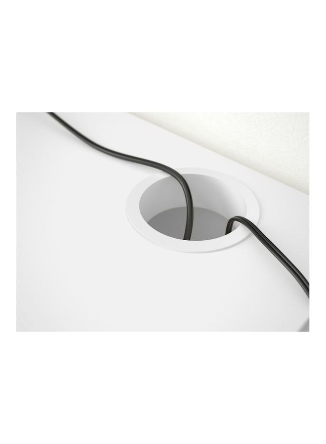 WK Work Desk White 73x50x75cm  - Image 3