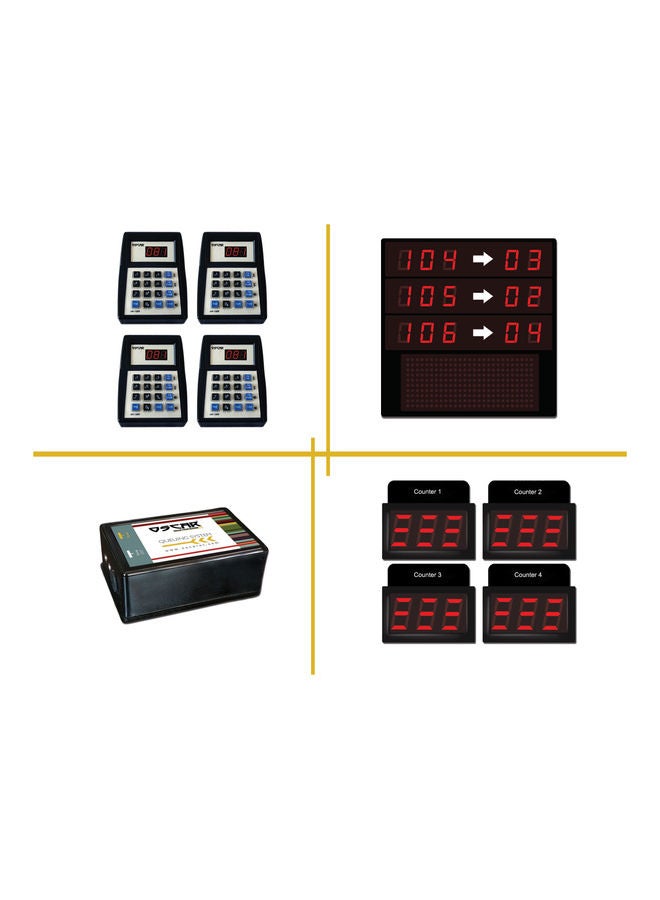 Oscar Queue Management System Black - Image 2