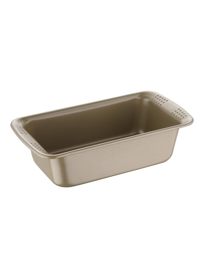 BERGNER Bakeright Pro Loaf Pan Greenish Gold 26.6cm - Image 1