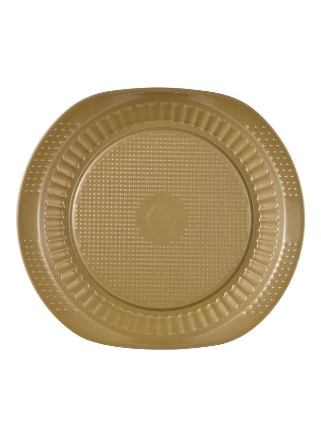 BERGNER - Bakeright Pro Tarte Pan Greenish Gold 33cm - Image 1