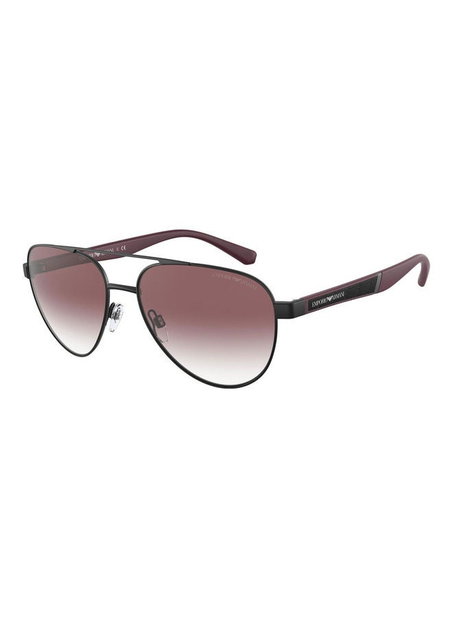 EMPORIO ARMANI Men's UV Protected Aviator Sunglasses  - Image 2
