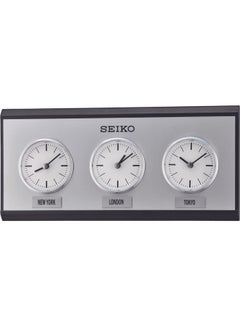 Seiko Simple Analog Wall Clock Silver 35x16.4x3.3cm 