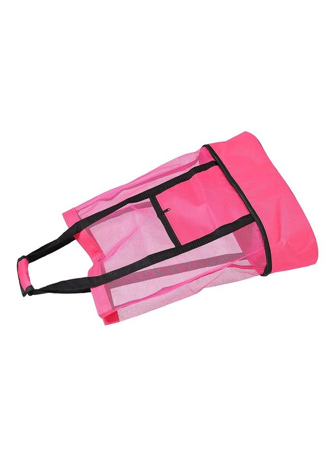 XiuWoo Mesh Beach and Picnic Tote Bag with Insulated Compartment - Image 3
