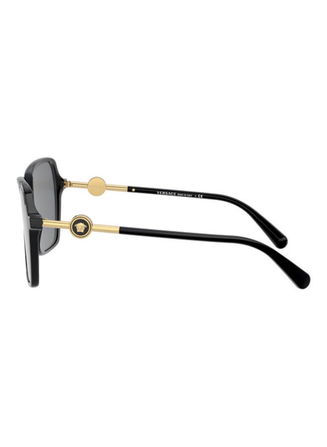 فيرزاتشي نظارة شمسية بإطار مربع وعدسات واقية من الأشعة فوق البنفسجية للنساء - Image 3